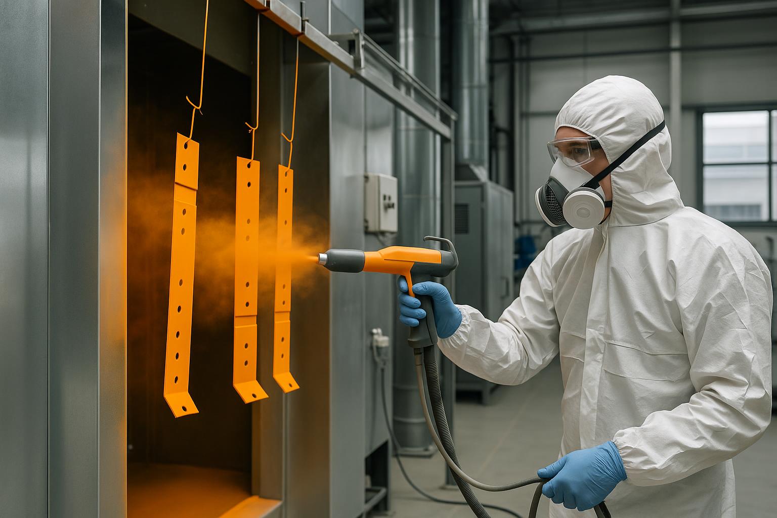 Guía completa de pintura al horno para piezas metálicas