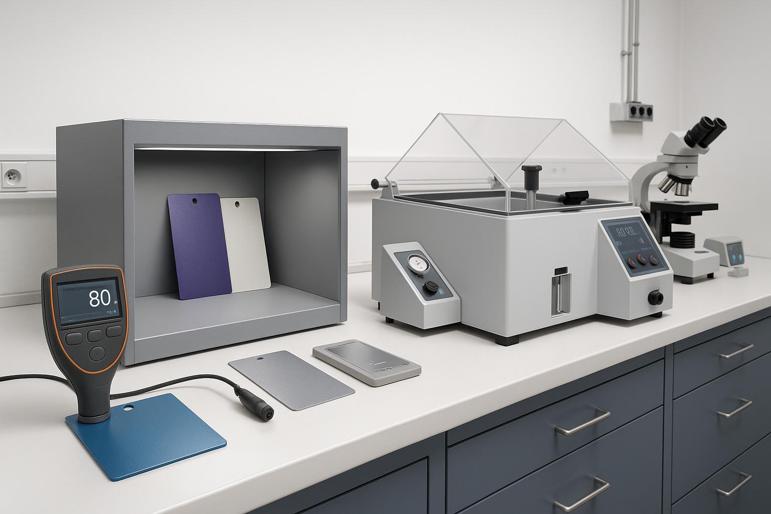 Control de calidad en acabados industriales